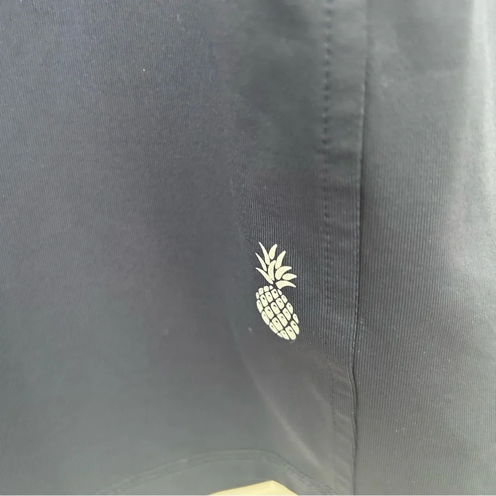 Tommy Bahama golf dress island zone navy blue large half zip tunic pockets - Picture 4 of 6